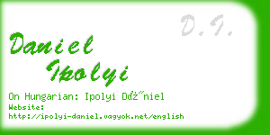 daniel ipolyi business card